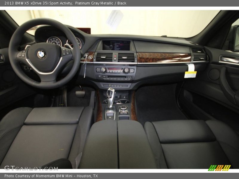 Platinum Gray Metallic / Black 2013 BMW X5 xDrive 35i Sport Activity
