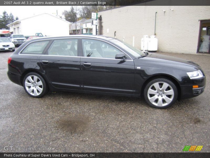 Brilliant Black / Cardamom Beige 2007 Audi A6 3.2 quattro Avant