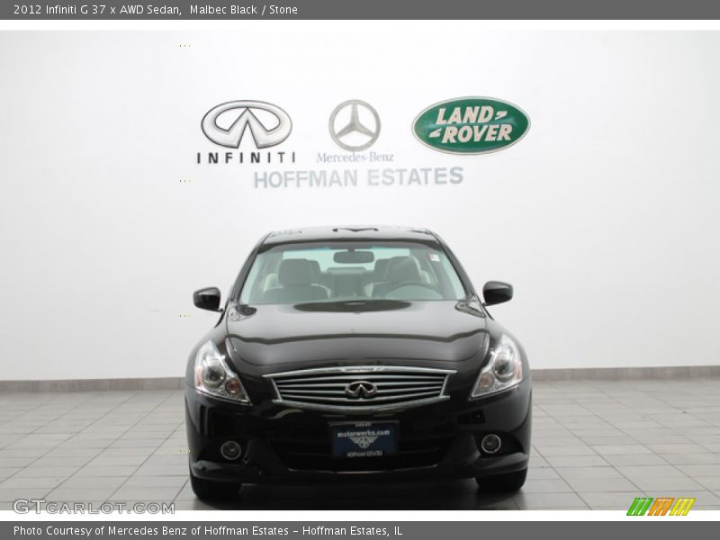Malbec Black / Stone 2012 Infiniti G 37 x AWD Sedan