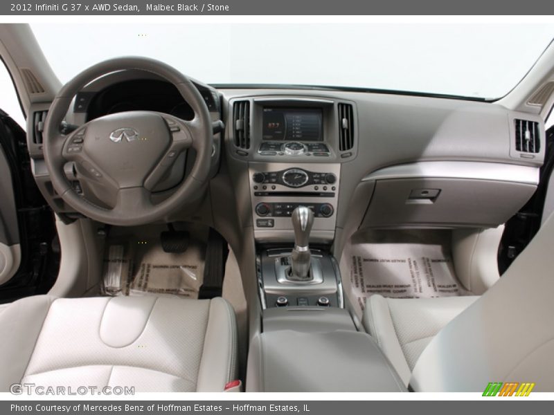  2012 G 37 x AWD Sedan Stone Interior