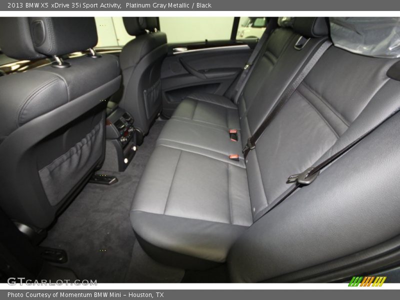 Platinum Gray Metallic / Black 2013 BMW X5 xDrive 35i Sport Activity