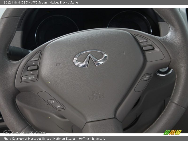 Malbec Black / Stone 2012 Infiniti G 37 x AWD Sedan