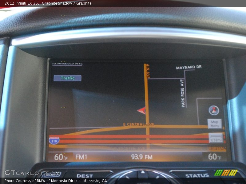 Graphite Shadow / Graphite 2012 Infiniti EX 35
