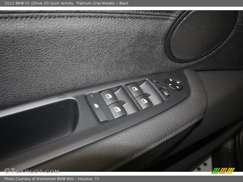 Platinum Gray Metallic / Black 2013 BMW X5 xDrive 35i Sport Activity