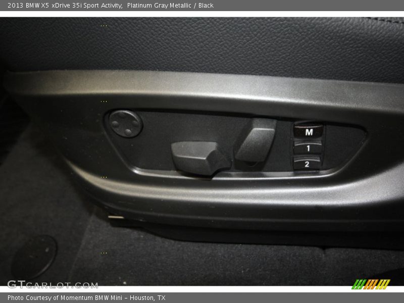 Platinum Gray Metallic / Black 2013 BMW X5 xDrive 35i Sport Activity