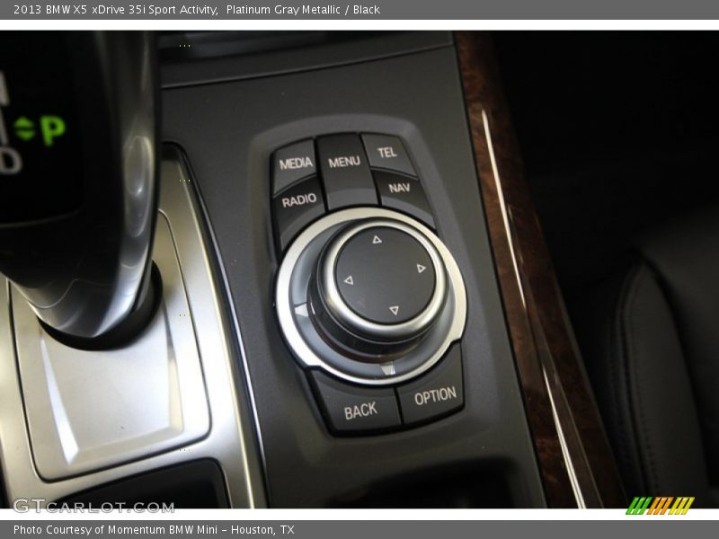 Platinum Gray Metallic / Black 2013 BMW X5 xDrive 35i Sport Activity