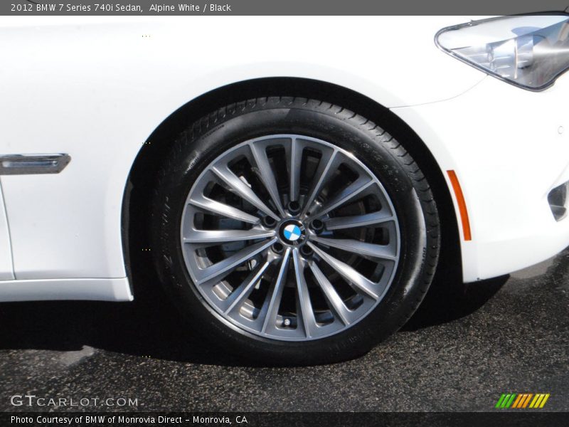  2012 7 Series 740i Sedan Wheel