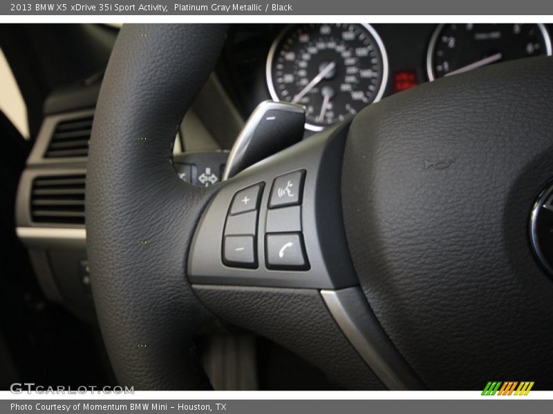 Platinum Gray Metallic / Black 2013 BMW X5 xDrive 35i Sport Activity