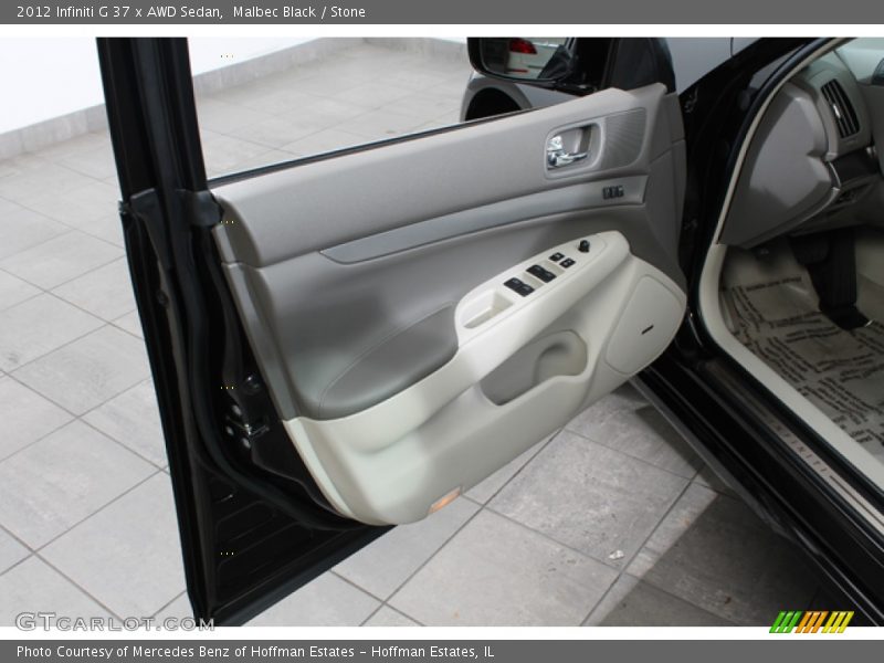 Door Panel of 2012 G 37 x AWD Sedan