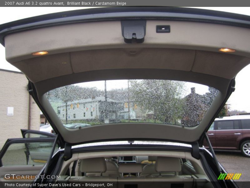 Brilliant Black / Cardamom Beige 2007 Audi A6 3.2 quattro Avant