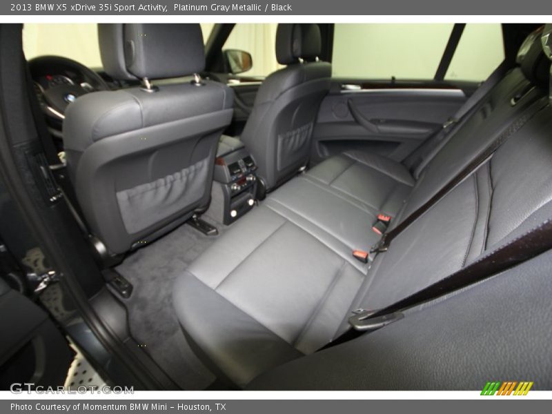Platinum Gray Metallic / Black 2013 BMW X5 xDrive 35i Sport Activity