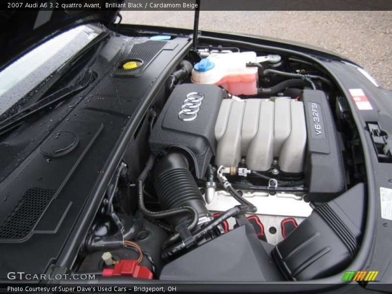 Brilliant Black / Cardamom Beige 2007 Audi A6 3.2 quattro Avant