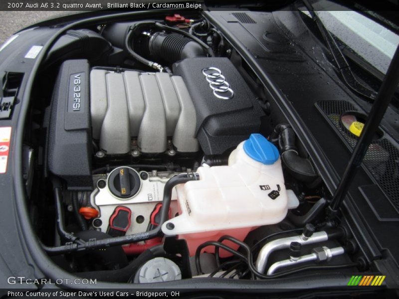 Brilliant Black / Cardamom Beige 2007 Audi A6 3.2 quattro Avant