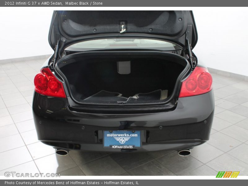 Malbec Black / Stone 2012 Infiniti G 37 x AWD Sedan