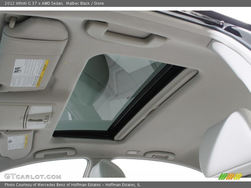 Malbec Black / Stone 2012 Infiniti G 37 x AWD Sedan
