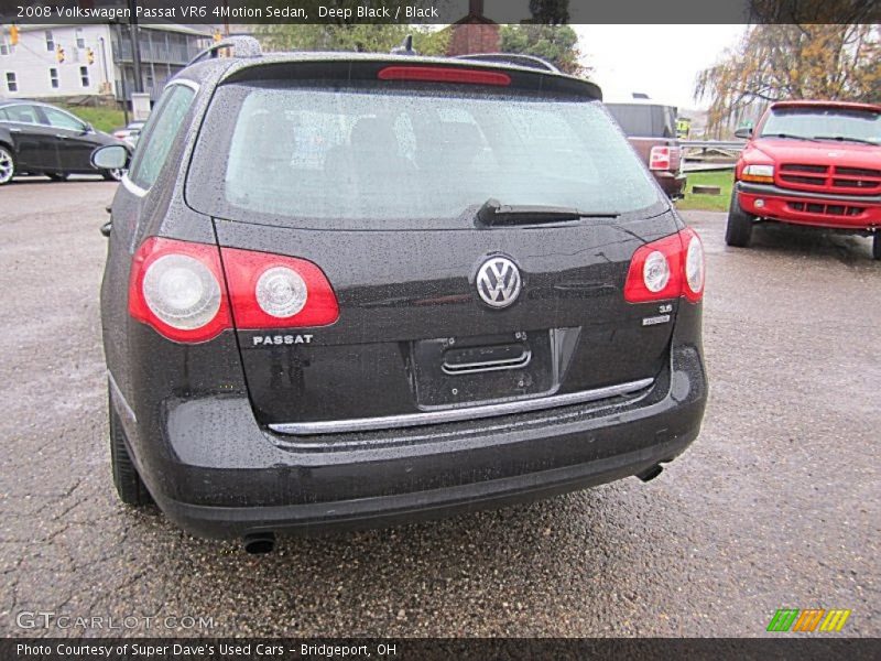 Deep Black / Black 2008 Volkswagen Passat VR6 4Motion Sedan