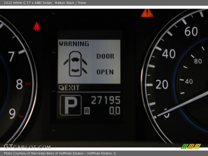 Malbec Black / Stone 2012 Infiniti G 37 x AWD Sedan