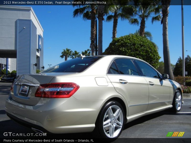 Pearl Beige Metallic / Almond/Mocha 2013 Mercedes-Benz E 350 Sedan