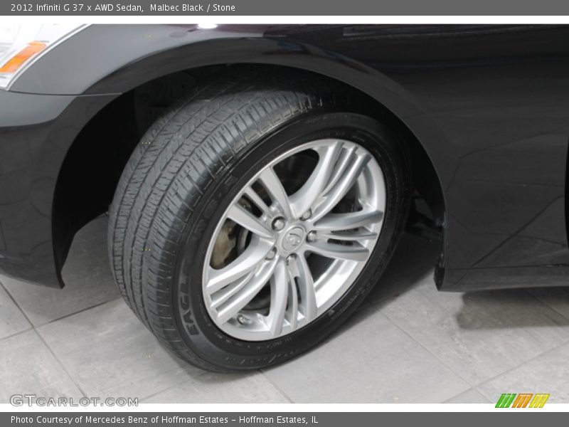 Malbec Black / Stone 2012 Infiniti G 37 x AWD Sedan