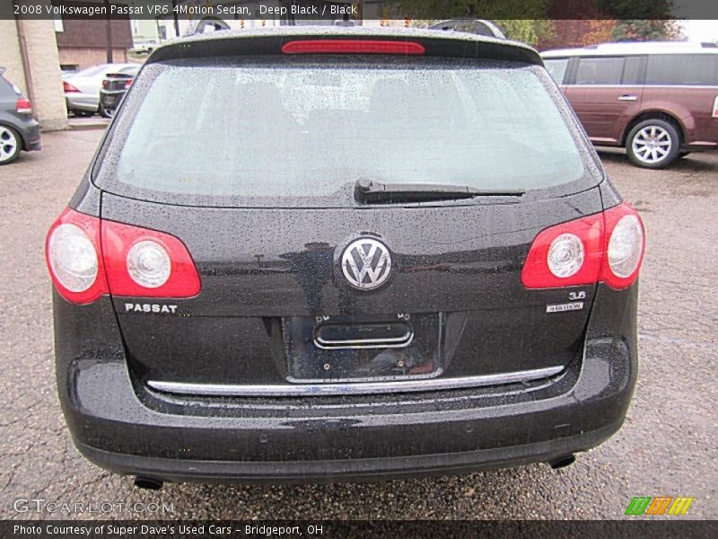 Deep Black / Black 2008 Volkswagen Passat VR6 4Motion Sedan