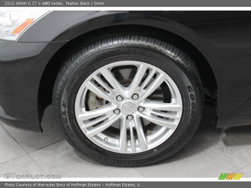  2012 G 37 x AWD Sedan Wheel