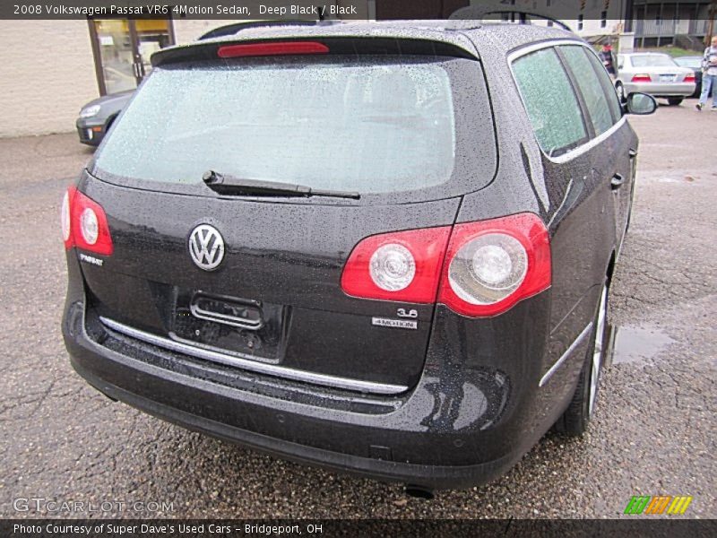 Deep Black / Black 2008 Volkswagen Passat VR6 4Motion Sedan