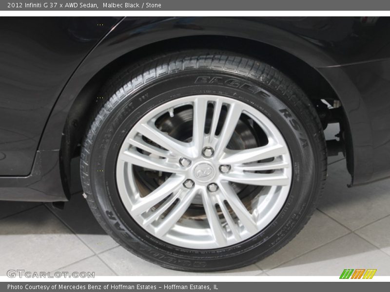  2012 G 37 x AWD Sedan Wheel