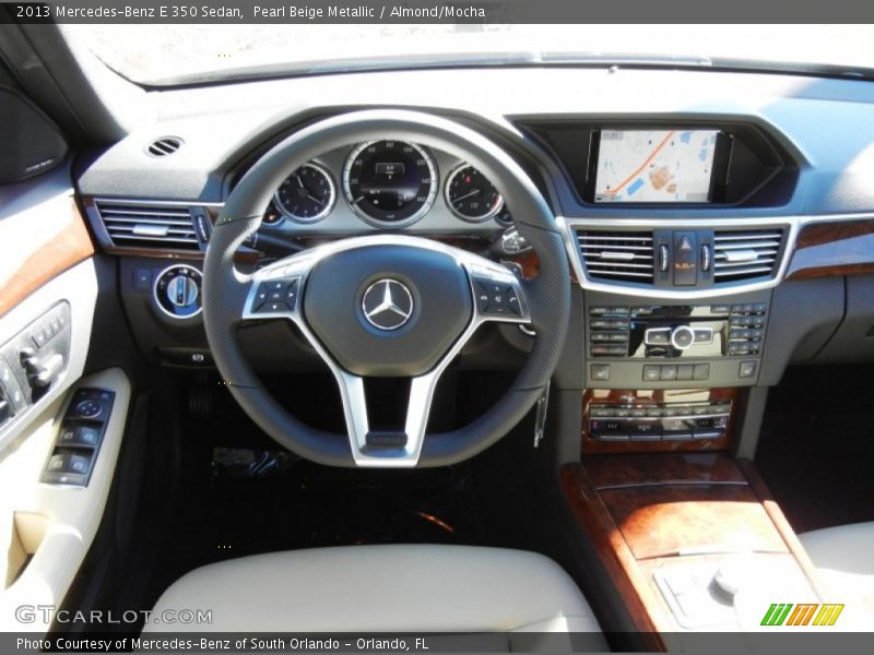 Pearl Beige Metallic / Almond/Mocha 2013 Mercedes-Benz E 350 Sedan