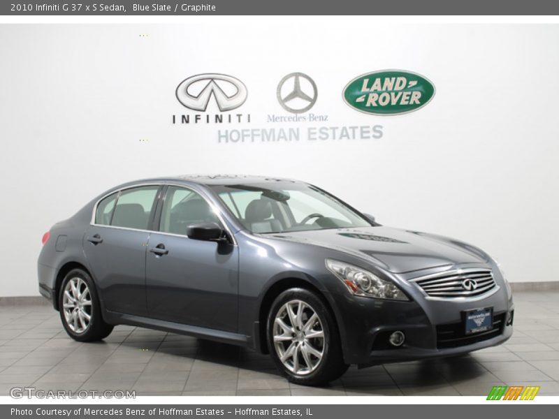 Blue Slate / Graphite 2010 Infiniti G 37 x S Sedan