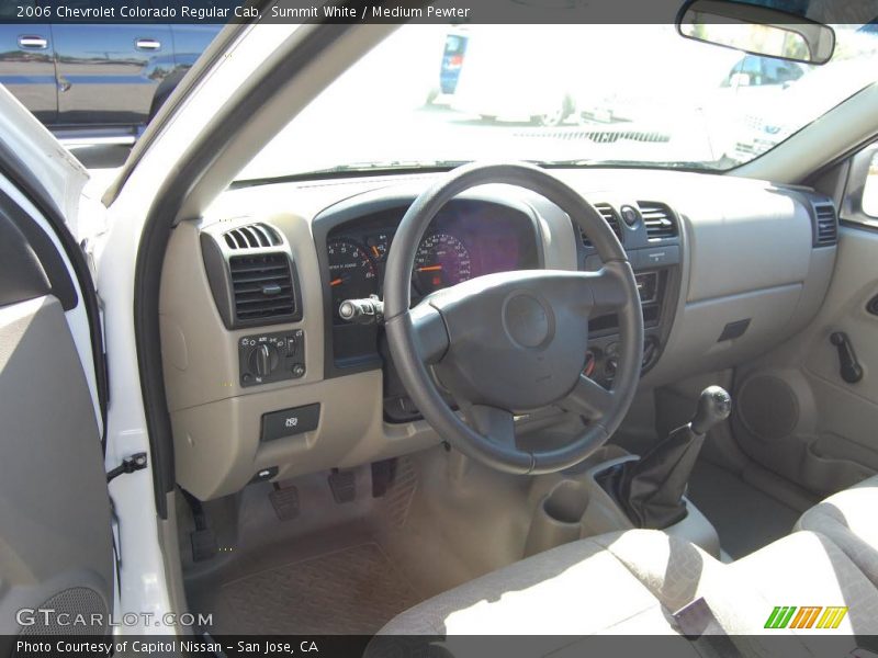 Summit White / Medium Pewter 2006 Chevrolet Colorado Regular Cab