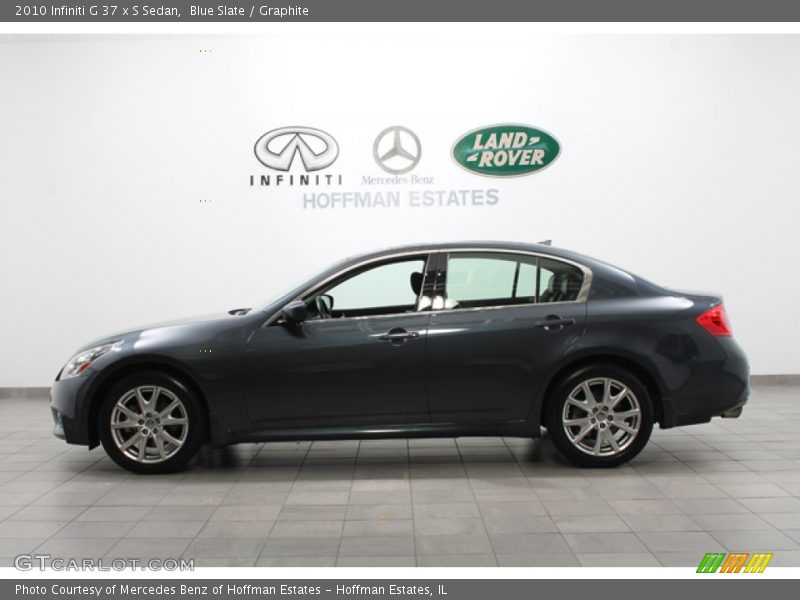Blue Slate / Graphite 2010 Infiniti G 37 x S Sedan