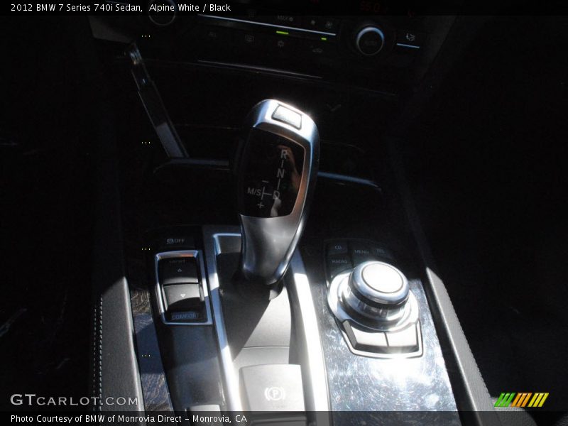  2012 7 Series 740i Sedan 6 Speed Automatic Shifter