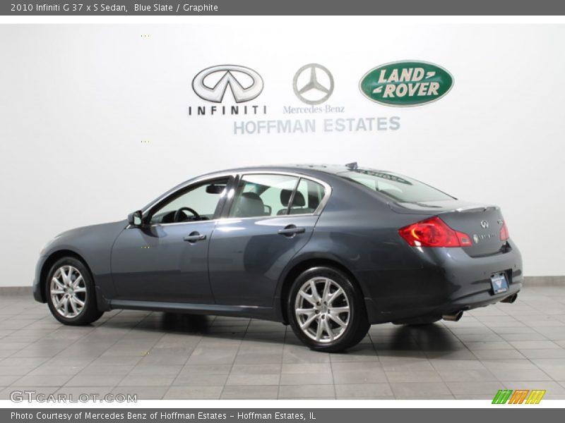 Blue Slate / Graphite 2010 Infiniti G 37 x S Sedan