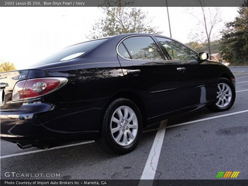 Blue Onyx Pearl / Ivory 2003 Lexus ES 300