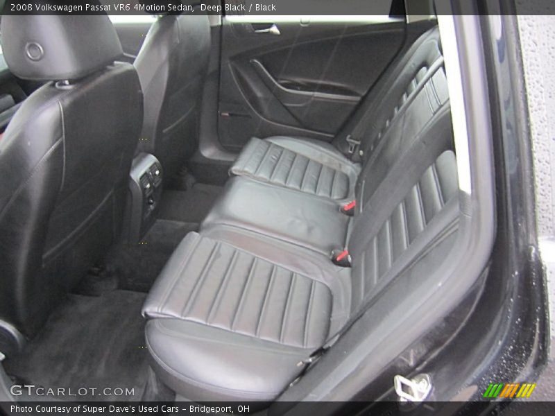 Rear Seat of 2008 Passat VR6 4Motion Sedan