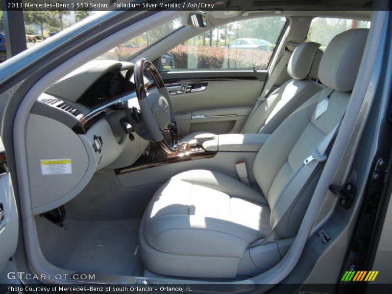  2013 S 550 Sedan Ash/Grey Interior