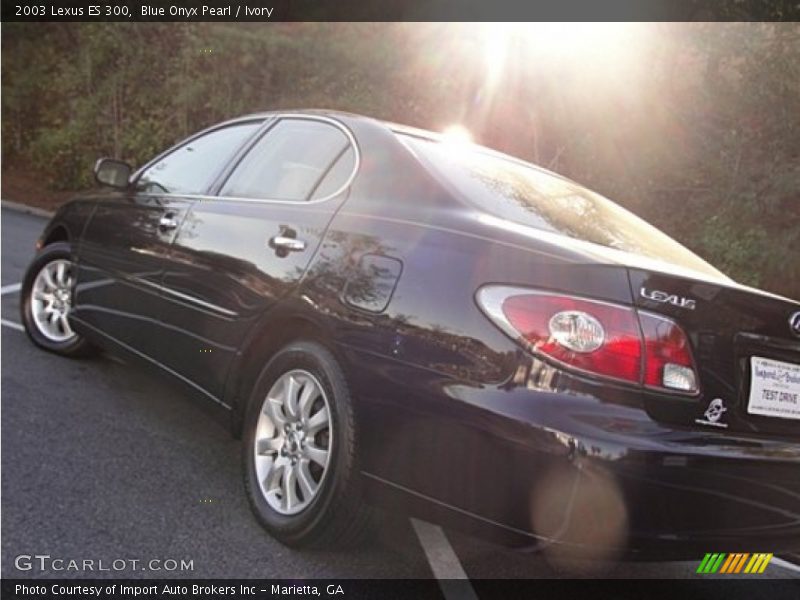 Blue Onyx Pearl / Ivory 2003 Lexus ES 300