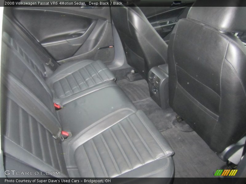 Rear Seat of 2008 Passat VR6 4Motion Sedan
