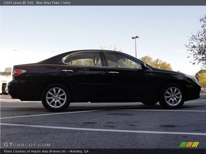 Blue Onyx Pearl / Ivory 2003 Lexus ES 300