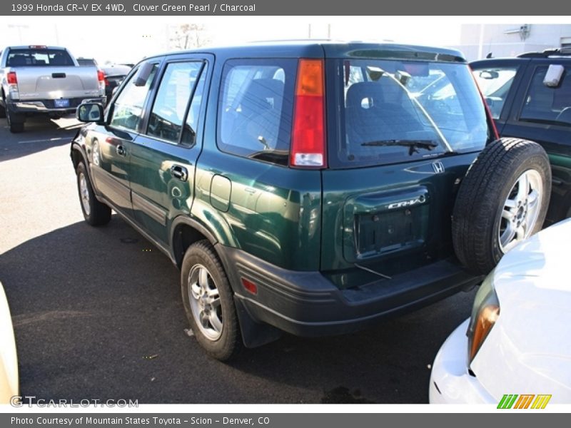 Clover Green Pearl / Charcoal 1999 Honda CR-V EX 4WD