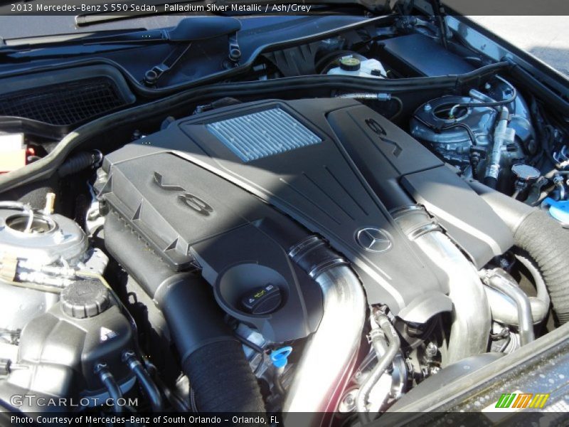  2013 S 550 Sedan Engine - 4.6 Liter DI Twin-Turbocharged DOHC 32-Valve VVT V8