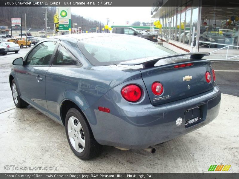 Blue Granite Metallic / Gray 2006 Chevrolet Cobalt LS Coupe