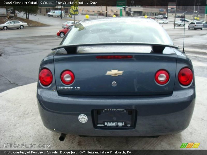 Blue Granite Metallic / Gray 2006 Chevrolet Cobalt LS Coupe