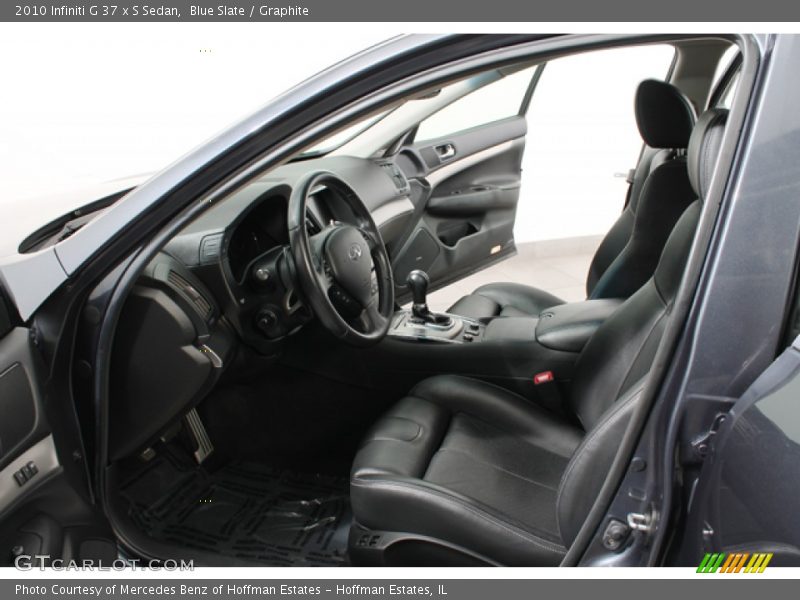  2010 G 37 x S Sedan Graphite Interior