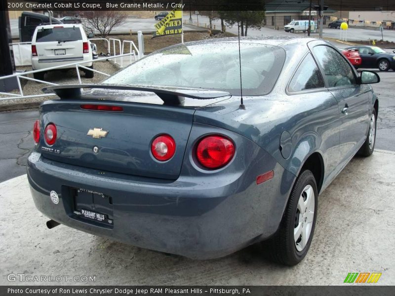 Blue Granite Metallic / Gray 2006 Chevrolet Cobalt LS Coupe