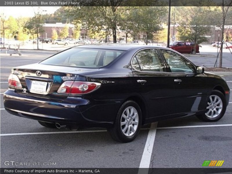 Blue Onyx Pearl / Ivory 2003 Lexus ES 300