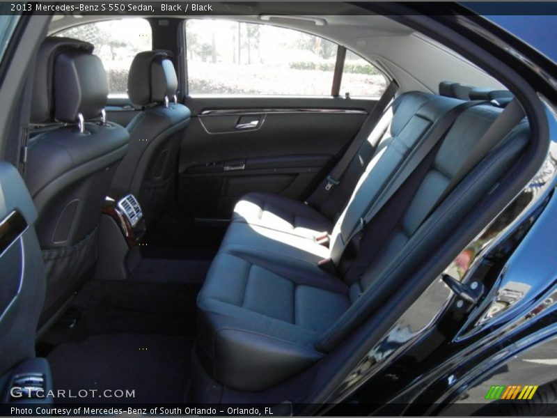 Black / Black 2013 Mercedes-Benz S 550 Sedan