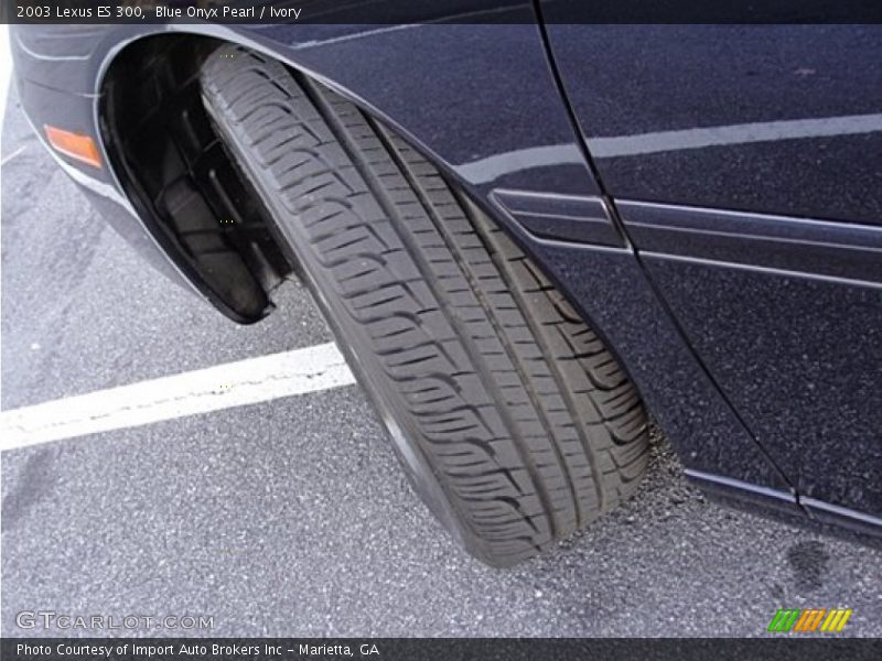 Blue Onyx Pearl / Ivory 2003 Lexus ES 300