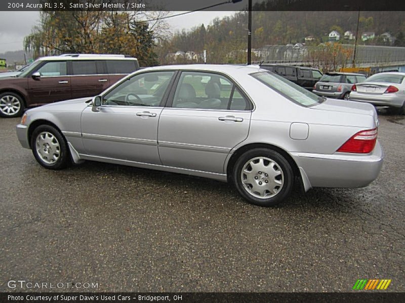 Satin Silver Metallic / Slate 2004 Acura RL 3.5