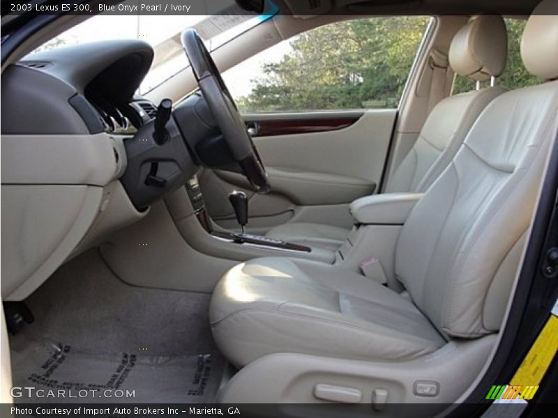 Blue Onyx Pearl / Ivory 2003 Lexus ES 300